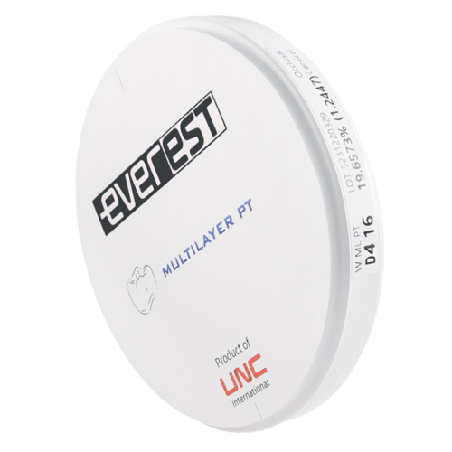 Диск циркониевый Everest Multilayer PT, размер 95х16 мм, цвет D4, многослойный фото 2
