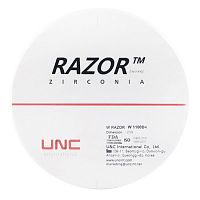 Диск циркониевый Razor 1100, размер 98х30мм, оттенок D4, однослойный от Дентал-Ист