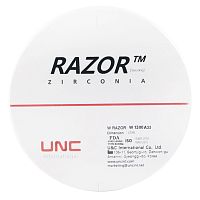 Диск циркониевый Razor 1300, размер 98х30мм, оттенок A3.5, однослойный