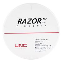 Диск циркониевый Razor 800, однослойный, размер 98х14мм, оттенок A1, UNC Inc (Корея) от Дентал-Ист