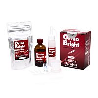 Пластмасса для ортодонтии Ortho Bright Liquid + Powder Pink самотвердеющая, набор 100 г + 70 мл. от Дентал-Ист