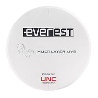 Диск циркониевый Everest Multilayer UVS, размер 95х14 мм, цвет B3, многослойный, для ускоренной синтеризации за 40 минут от Дентал-Ист
