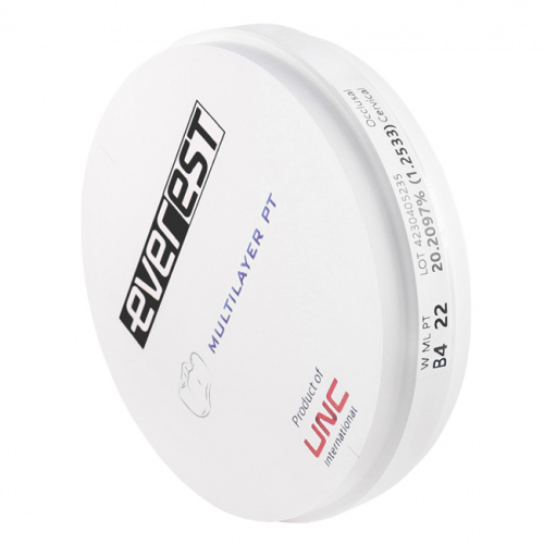Диск циркониевый Everest Multilayer PT, размер 95х22мм, цвет B4, многослойный фото 2