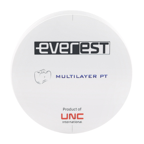 Диск циркониевый Everest Multilayer PT, размер 98х30 мм, цвет B2, многослойный