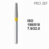 Бор алмазный MANI PRO-2EF по ISO 198, конус,018х7,9х22,0мм,макс.скорость 300 тыс.об,зерн.EF,5шт