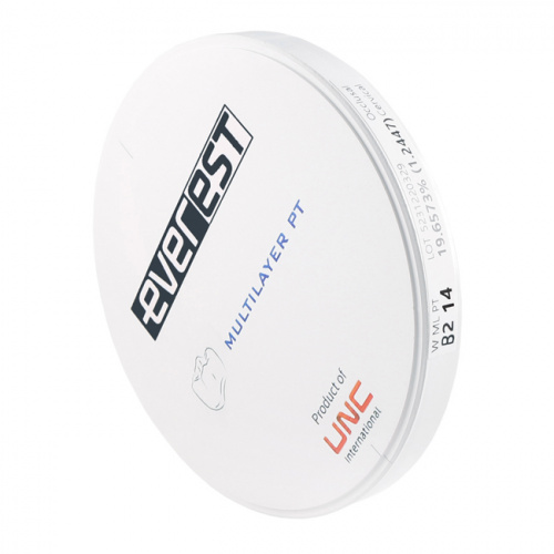 Диск циркониевый Everest Multilayer PT, размер 95х14 мм, цвет B2, многослойный фото 2