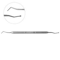 Инструмент для работы с ортодонтической дугой, двусторонний