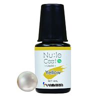 Глазурь жидкая окрашенная Nu:le Coat Liquid Yellow (желтый) для технич. и врачебн. композитов,4 мл