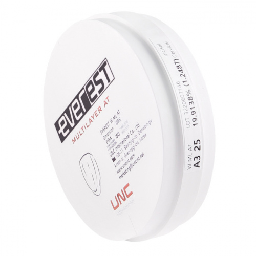 Диск циркониевый Everest Multilayer AT, размер 95х25 мм, цвет A3, многослойный фото 4