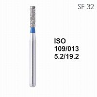 Бор алмазный MANI SF-32 по ISO 109, цилиндр,013х5,2х19,2мм,макс.скорость 450 тыс.об,зерн.S,5шт