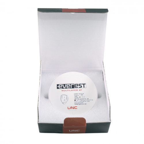 Диск циркониевый Everest Multilayer AT, размер 98х25мм, оттенок BL0, многослойный фото 5