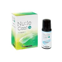 Глазурь Nu:le Coat Clear (прозрач.) жидкая для врачеб. и технич. композитов,адгезив для PEEK, 6 мл