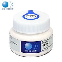 Эмаль опаловая ZEO CE LIGHT Opal Enamel, OE3, 50г. от Дентал-Ист