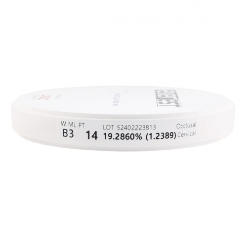 Диск циркониевый Everest Multilayer PT, размер 98х14 мм, цвет B3, многослойный фото 3