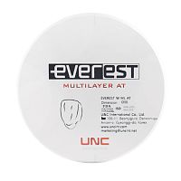 Диск циркониевый Everest Multilayer AT, размер 98х20мм, оттенок BL0, многослойный