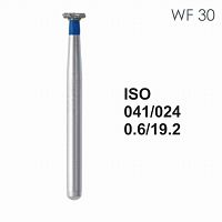 Бор алмазный MANI WF-30 по ISO 041, колесо,024х0,6х19,2мм,макс.скорость 300 тыс.об,зерн.S,5шт от Дентал-Ист