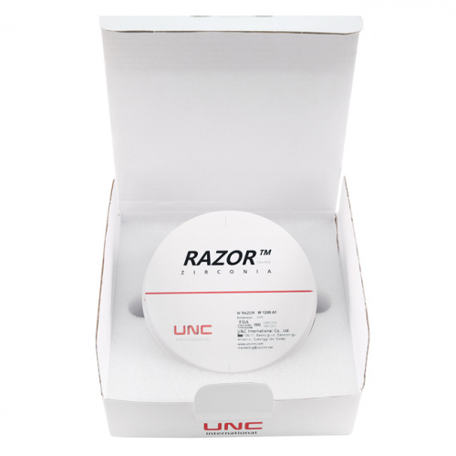 Диск циркониевый Razor 1300, размер 98х30мм, оттенок A1, однослойный фото 8