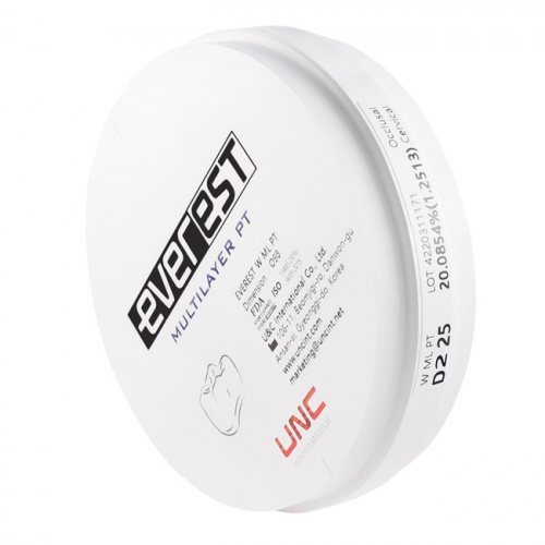 Диск циркониевый Everest Multilayer PT, размер 98х25 мм, цвет D2, многослойный фото 2