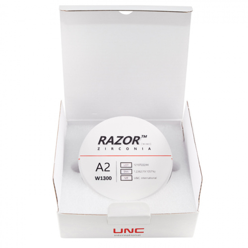 Диск циркониевый Razor 1300, размер 98х25мм, оттенок A2, однослойный фото 8