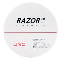 Диск циркониевый Razor 1300, размер 98х20мм, оттенок A0, однослойный