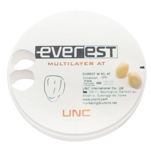 Диск циркониевый Everest Multilayer AT, размер 95х14 мм, цвет B2, многослойный фото 3