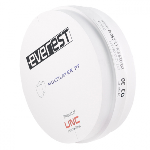 Диск циркониевый Everest Multilayer PT, размер 98х30 мм, цвет D3, многослойный фото 2