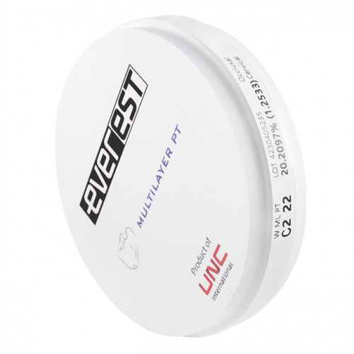 Диск циркониевый Everest Multilayer PT, размер 98х22 мм, цвет C2, многослойный фото 2