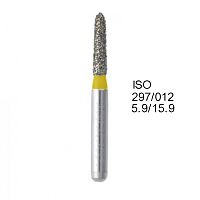 Бор алмазный MANI EX-SS13EF по ISO 297, торпеда,012х5,9х15,9мм,макс.скорость 450 тыс.об,зерн.EF,5шт