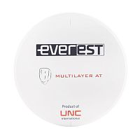 Диск циркониевый Everest Multilayer AT, размер 98х14 мм, оттенок D2, многослойный от Дентал-Ист