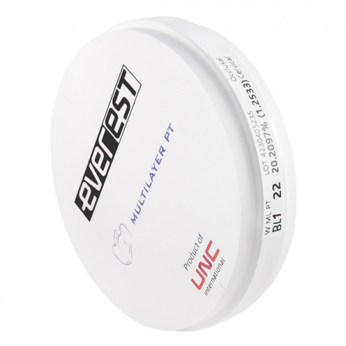Диск циркониевый Everest Multilayer PT, размер 95х22мм, цвет BL1, многослойный фото 2