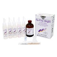 Пластмасса Re-Fine Bright Set 1 самотвердеющая (3 минуты), цвет A2, A3, A3.5, LF Pink, набор 5 х 50 г + 260 мл. от Дентал-Ист