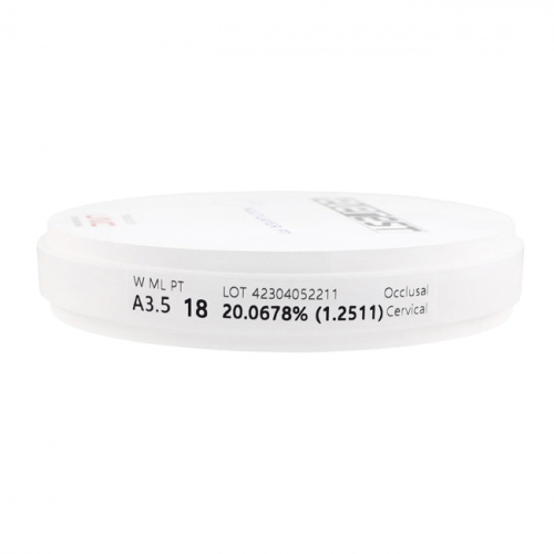 Диск циркониевый Everest Multilayer PT, размер 95х18 мм, цвет A3.5, многослойный фото 3