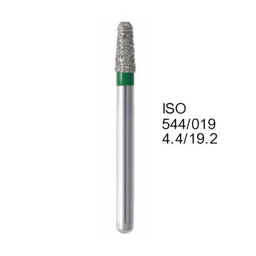 Бор алмазный MANI RS-31C по ISO 544, конус,019х4,4х19,2мм,макс.скорость 300 тыс.об,зерн.C,5шт