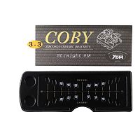 Брекеты COBY STR-018-3-3 из диоксида циркония,верхние,нижние,правые,левые на 1,2 и 3 зубы,.018",12шт