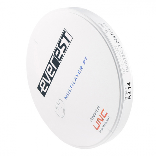 Диск циркониевый Everest Multilayer PT, размер 95х14 мм, цвет A3, многослойный фото 2