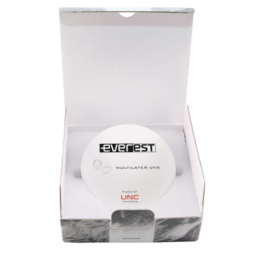 Диск циркониевый Everest Multilayer UVS, размер 98х20 мм, цвет BL1, многослойный, для ускоренной синтеризации за 40 минут фото 6