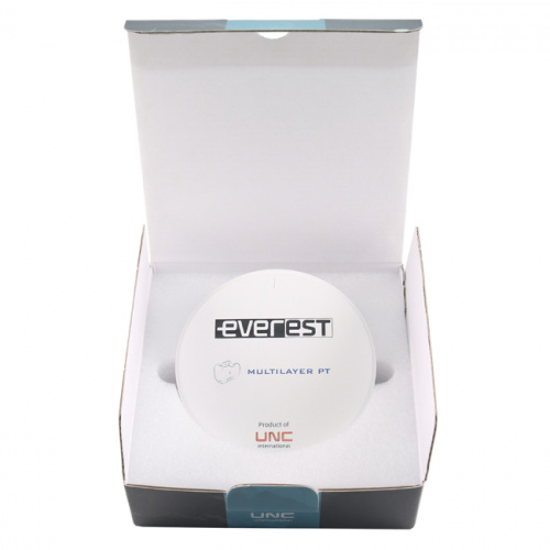 Диск циркониевый Everest Multilayer PT, размер 95х12 мм, цвет A3.5, многослойный фото 5
