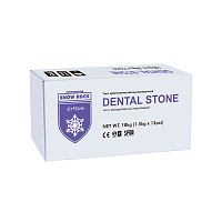 Гипс DENTAL STONE д/моделей коронок и мостов кл.3, цв. неб-гол., 18кг, DK Mungyo