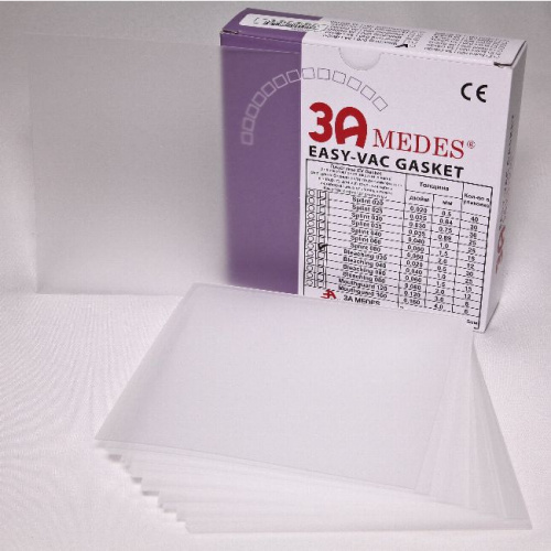 Пластины для капп мягкие  EV Gasket Bleaching 020, квадратные, 0,5 мм. от Дентал-Ист фото 2