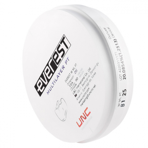 Диск циркониевый Everest Multilayer PT, размер 95х25мм, цвет B1, многослойный фото 2