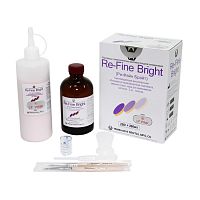 Пластмасса Re-Fine Bright самотвердеющая (3 минуты), цвет LF Pink, набор 250 г + 260 мл. от Дентал-Ист
