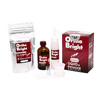 Пластмасса для ортодонтии Ortho Bright Liquid + Powder Clear самотвердеющая, набор 100 г + 70 мл. от Дентал-Ист