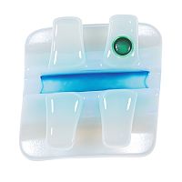 Брекеты COBY STR-L3R-022 из диоксида циркония,нижние правые на 3 зуб, паз .022",10шт/упак.