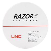 Диск циркониевый Razor 800, однослойный, размер 98х22мм, оттенок A3.5, UNC Inc (Корея) от Дентал-Ист