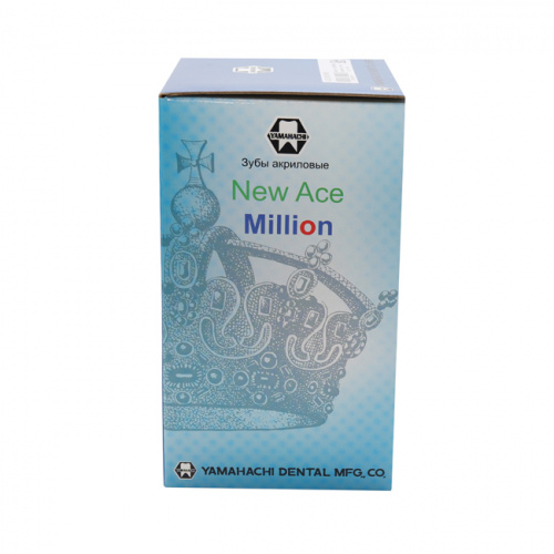 Зубы в боксах New Ace / Million, цвет C1, фасон TL6/L8/M33, 20 полных гарнитуров. от Дентал-Ист фото 2
