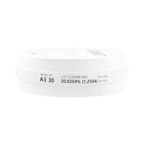 Диск циркониевый Everest Multilayer PT, размер 98х30 мм, цвет A3, многослойный фото 3