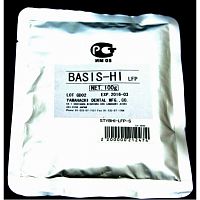 Пластмасса базисная Basis HI, сверхпрочная, горячей полимеризации, цвет LF Pink, порошок 100 г. от Дентал-Ист