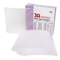 Пластины EV Gasket Bleaching 060(127*127*1,5мм) 15шт., квадратные, для изготовления капп для отбелив