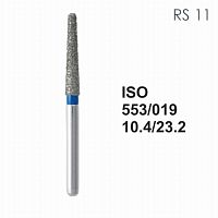 Бор алмазный MANI RS-11 по ISO 553, конус,019х10,4х23,3мм,макс.скорость 300 тыс.об,зерн.S,5шт