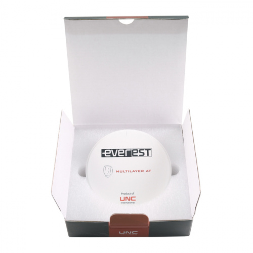 Диск циркониевый Everest Multilayer AT, размер 98х12 мм, оттенок BL0, многослойный фото 6